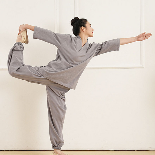 Three-quarter sleeves Buddhist and Yoga Meditation Wear