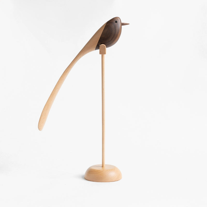 Handcrafted  Wooden Bird Figure